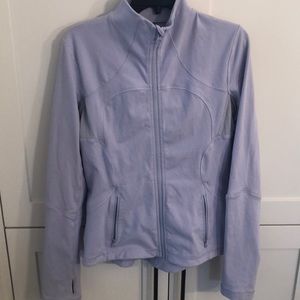 Lululemon workout jacket pale purple